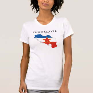 Camiseta silhueta da forma do mapa da bandeira de país de