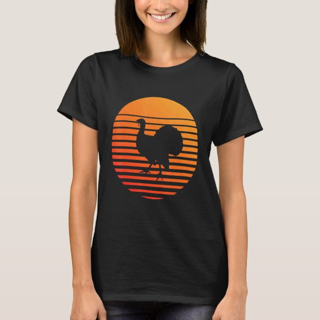 Camiseta Silhueta da Sombra do Peru em Frente ao Sol (Frente)