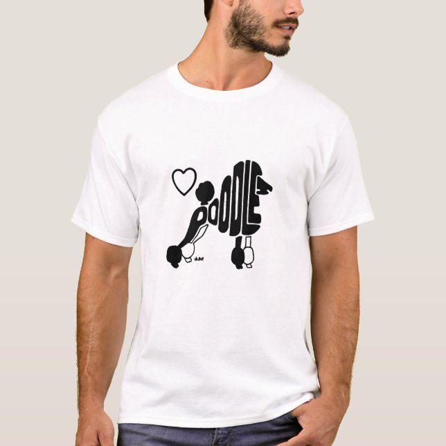 CAMISETA SILHUETA DAS CANICHES (Frente)