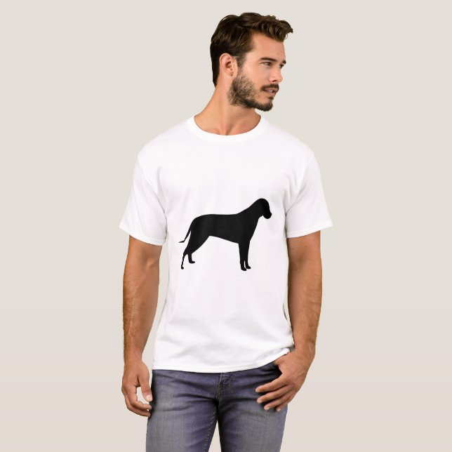 Camiseta Silhueta de Cachorro (Frente Completa)
