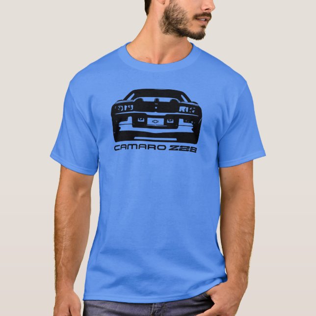 Camiseta Silhueta de Camaro Z28 (Frente)