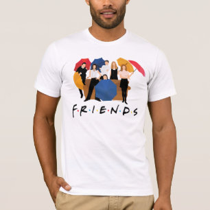 Camiseta Silhueta de caracteres AMIGOS™