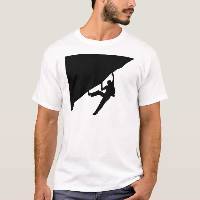 Camiseta Silhueta de Escalada (Frente)
