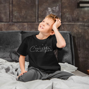 Camiseta Silhueta de Feliz Camper