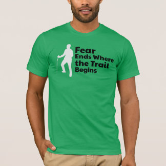 Camiseta Silhueta de Hiker Solitário - Teto testado por tri