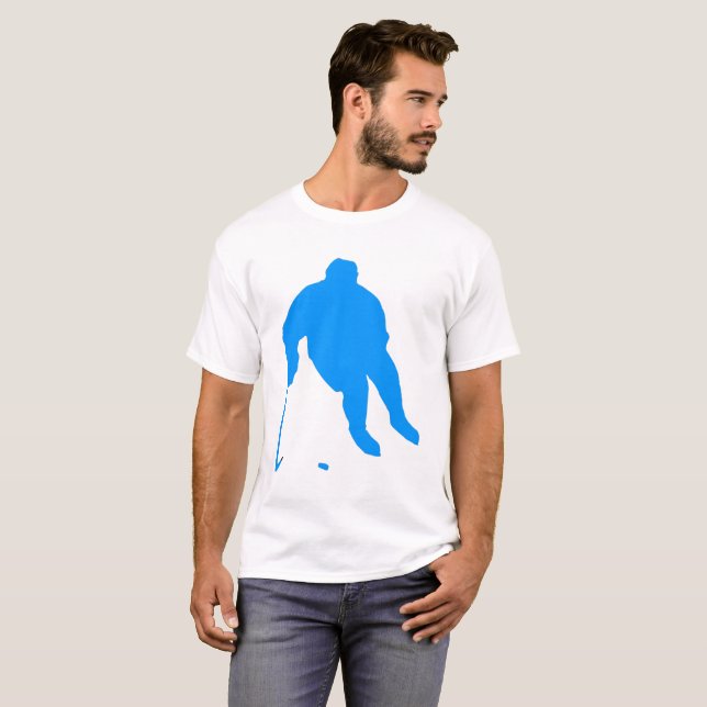 Camiseta Silhueta de Hóquei (Frente Completa)