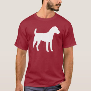 Camiseta Silhueta de Jack Russell Terrier