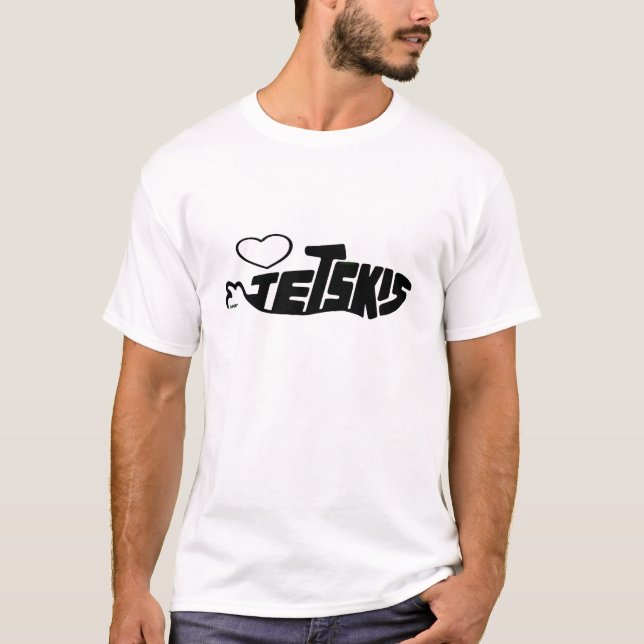 CAMISETA SILHUETA DE JETSKIS (Frente)