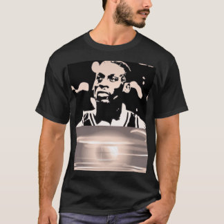 Camiseta silhueta de jogador icônico