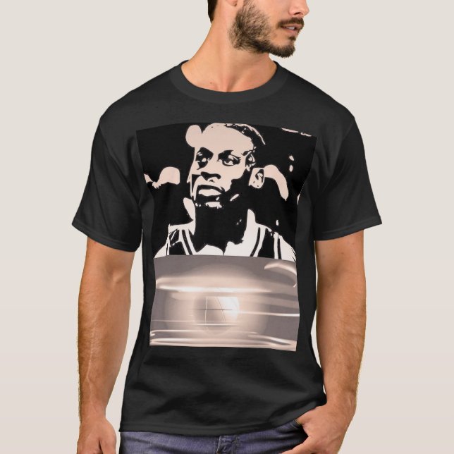 Camiseta silhueta de jogador icônico (Frente)