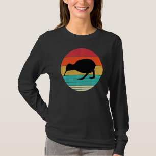 Camiseta Silhueta de pássaro Kiwi Cuta Kiwis