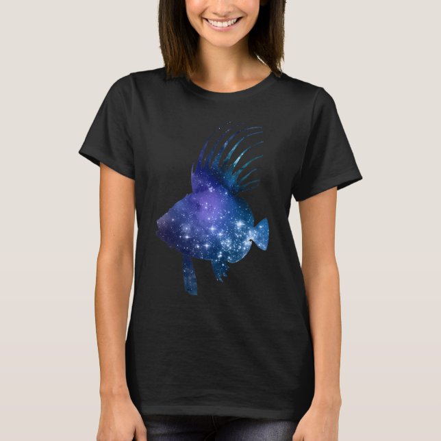 Camiseta Silhueta de Peixe Dory (Frente)