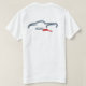Camiseta Silhueta de prata de SSR Richochet (Verso do Design)