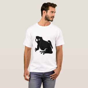 Camiseta Silhueta de Rã