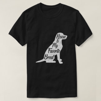 Camiseta Silhueta de Raça Favorita do Cachorro