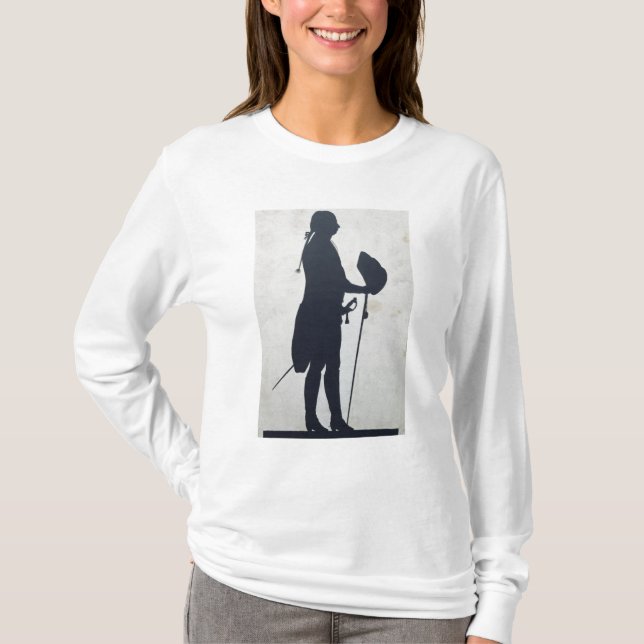 Camiseta Silhueta de um homem (Frente)