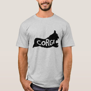 Camiseta Silhueta do Corgi