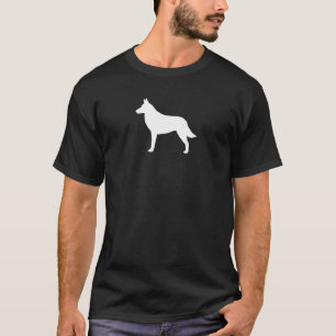 Camiseta Silhueta do Malinois Belga