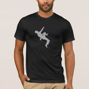Camiseta Silhueta do montanhista