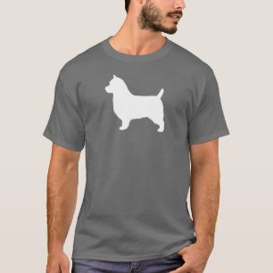 Camiseta Silhueta do Terrier Australiano