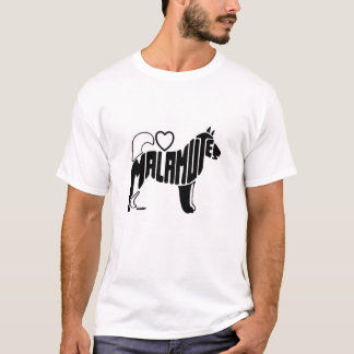 CAMISETA SILHUETA DOS MALAMUTES