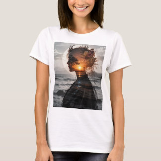 Camiseta Silhueta Feminina