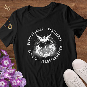 Camiseta Silhueta Fenix Ascendente
