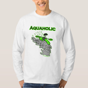 Camiseta Silhueta Kayaking de Whitewater