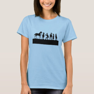 Camiseta Silhueta: Negociante de cavalo