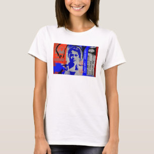 Camiseta Silhueta órfão do preto Beth Childs