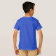 Camiseta Silhueta personalizada do menino do super-herói do (Parte Traseira Completa)