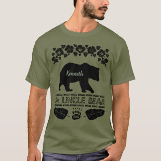 Camiseta Silhueta personalizável do tio Bear do Havaí