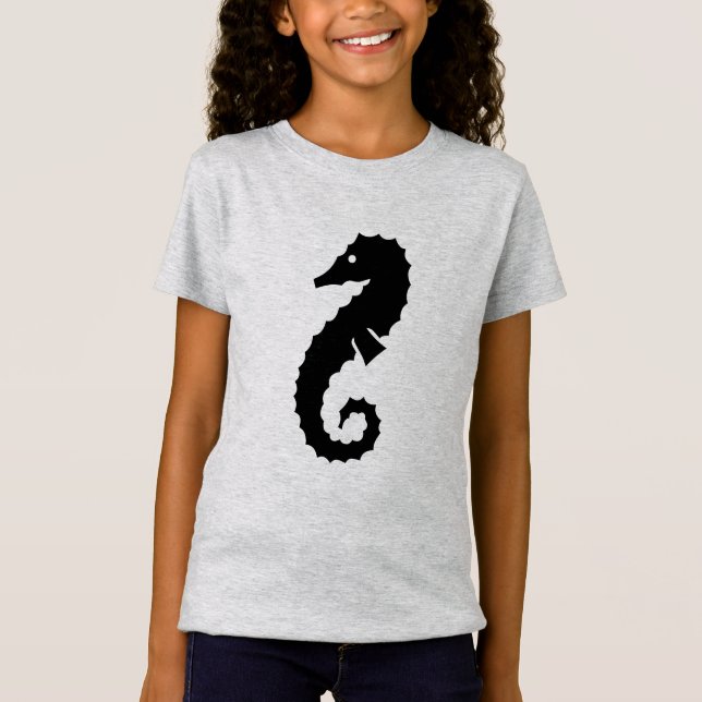 Camiseta silhueta SEAHORSE náutica | (Frente)