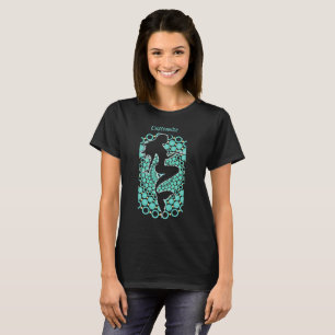 Camiseta Silhueta Sereia em Bolhas Thunder_Cove 