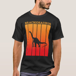 Camiseta Silhueta Sombra Brachiosaurus Ao Sol