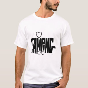 Camiseta Silhuetas de ACAMPAMENTO