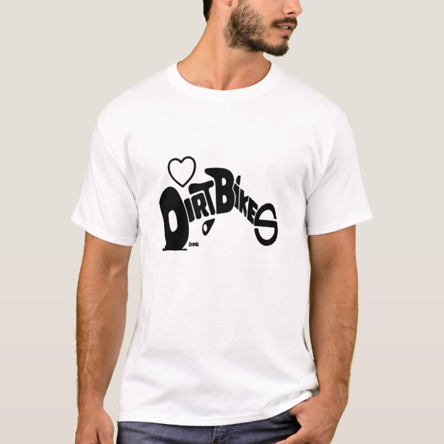 CAMISETA SILHUETAS DE DIRTBIKES (Frente)