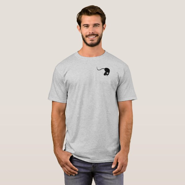 Camiseta Silhuetas de Rato (Frente Completa)