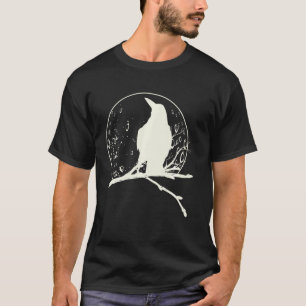 Camiseta Silhuette Gift design para Crow Raven F