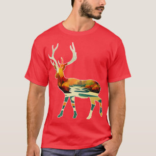 Camiseta Silhute cervejeira — pintura aquosa a aquarela 2