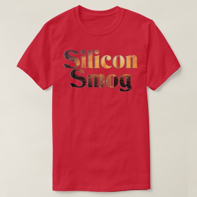 Camiseta Silicon Smog (Frente do Design)