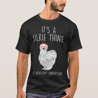 Camiseta Silkie Chicken galinha engraçada