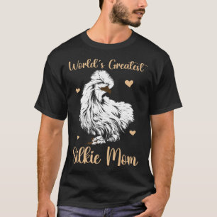 Camiseta Silkie Chicken Mama Animal Silky Chicken Farmer
