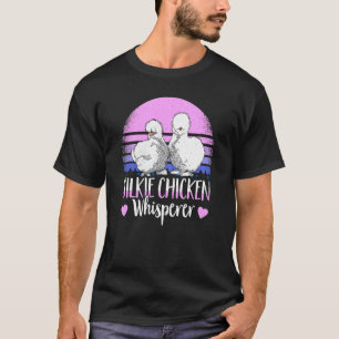 Camiseta Silkie Galinha Murmurador Mãe da Galinha Silky