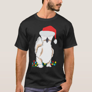 Camiseta Silkie Silky Chicken Engraçado Gráfico de Natal