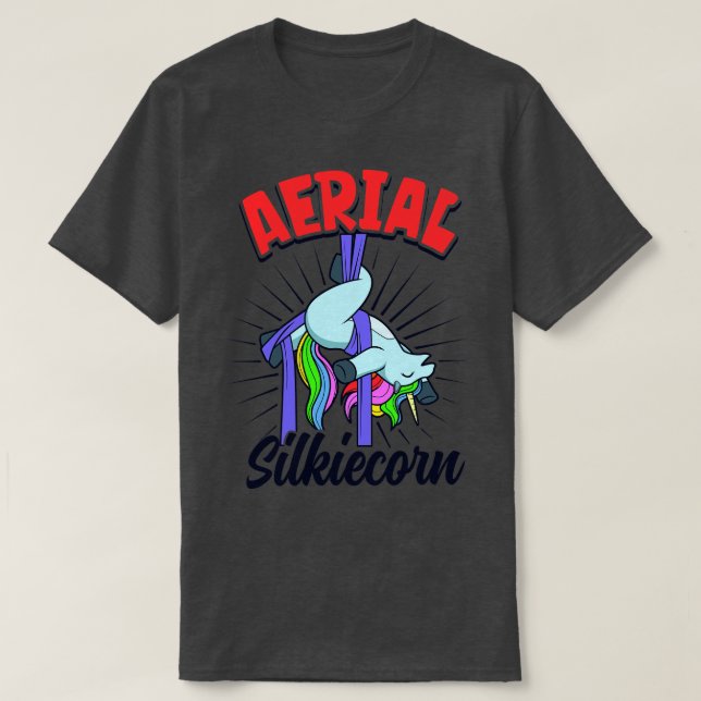 Camiseta Silkiecorn Aerial 1 (Frente do Design)