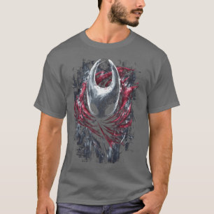Camiseta Silksong Hollow Knight Void Máscara Andarilho Gráf