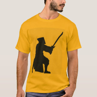 Camiseta sillouette do samurai