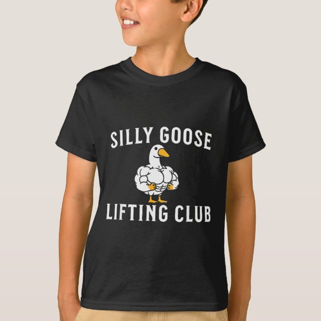 Camiseta Silly Goose Lifting Club  (Frente)