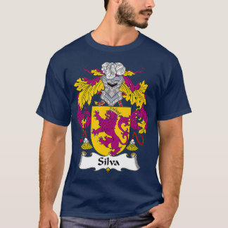 Camiseta Silva Casaco de Guarda Familiar de Armas
